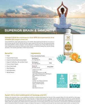 Superior Brain & Immunity Vit. D3 + Omega 3 DHA/EPA